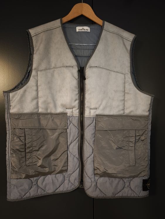 Herren Weste Stone Island Weste Gebraucht Gilet Moncler Weste