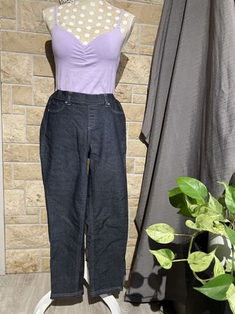 Kleiderset Damen Jeans Gr.38 Röhre 3/4 und Top Gr.40 Cup B