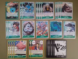 One Piece Deckbau OP17 Jinbe Karten
