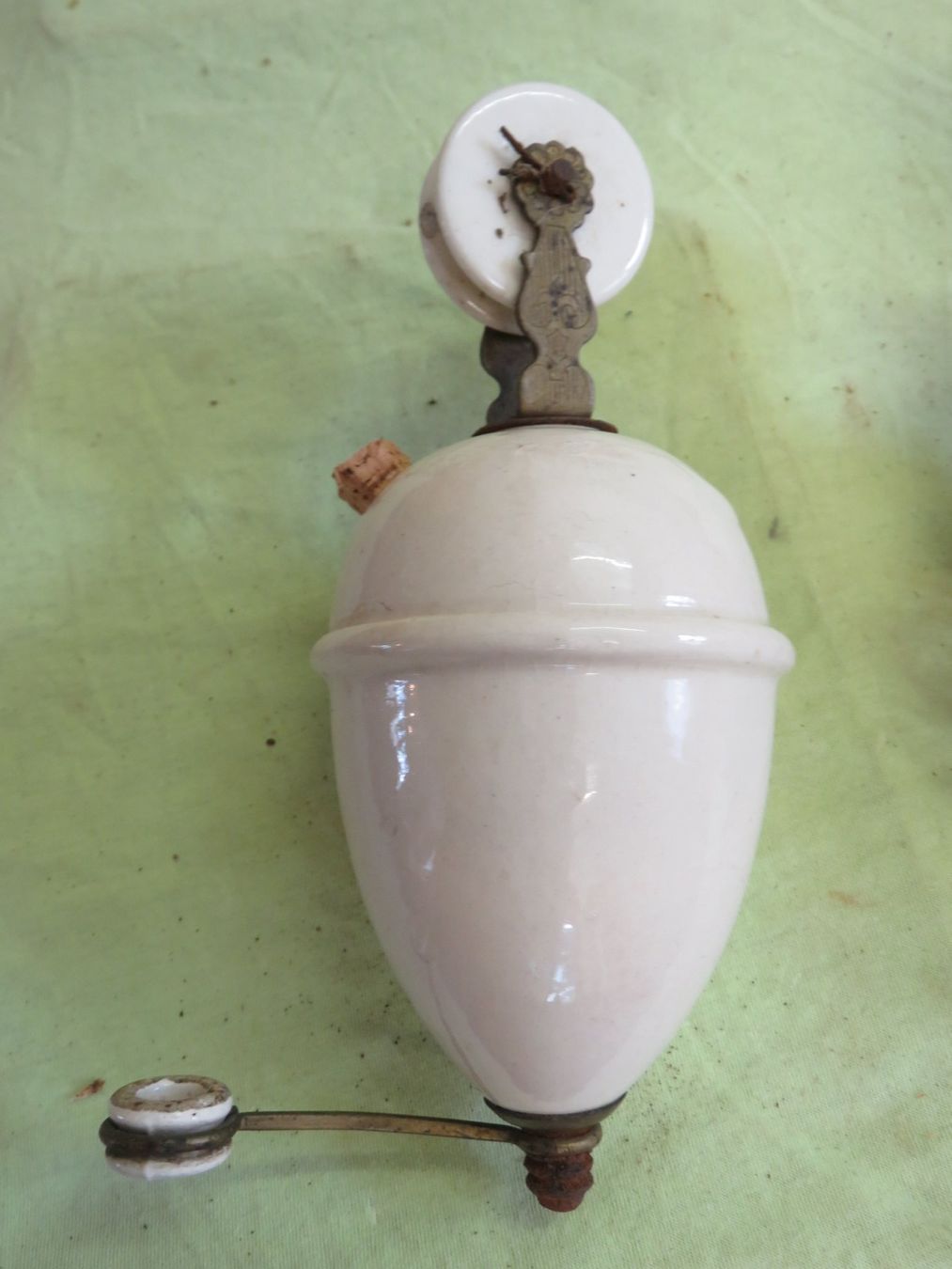 Lampade: antike Zuglampen Gewichte – Usato da Ruswil venduto da Mfladibus 5