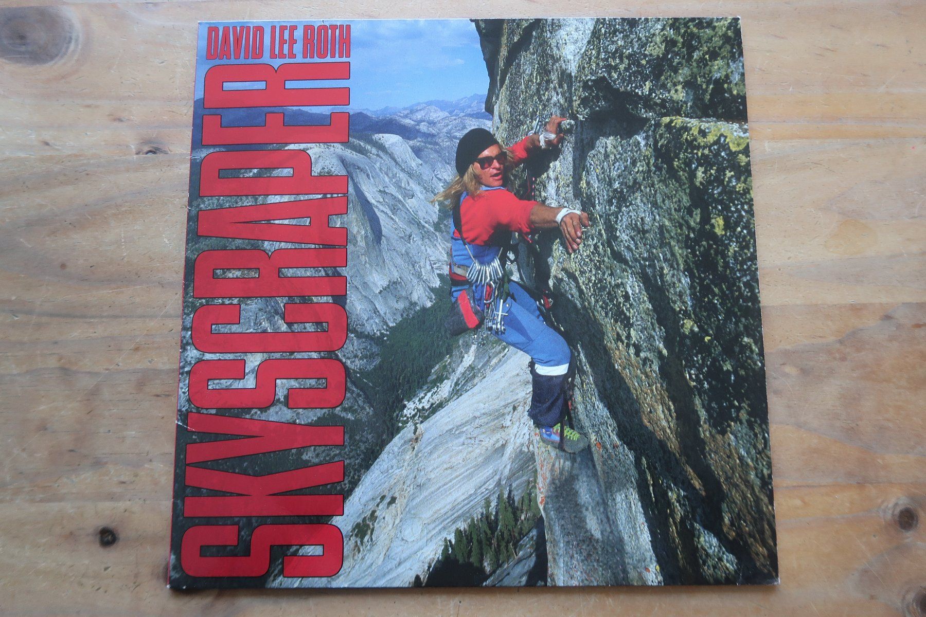 DAVID LEE ROTH - SKYSCRAPER - VAN HALEN STEVE VAI - VINYL LP (Gebraucht ...