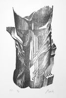 PEINTRES NEUCHÂTELOIS - Francis Roulin - xylogravure