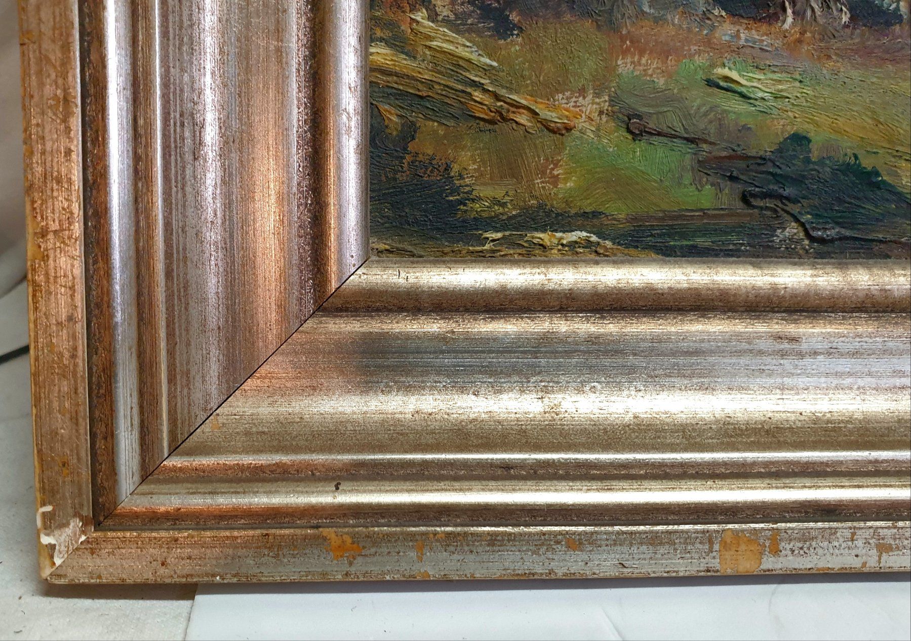 Dipinti: Gemälde Tableau Painting Otto Pippel Berner Ober Eiger Mönch – Usato da Tüscherz-Alfermée venduto da Newpad 5