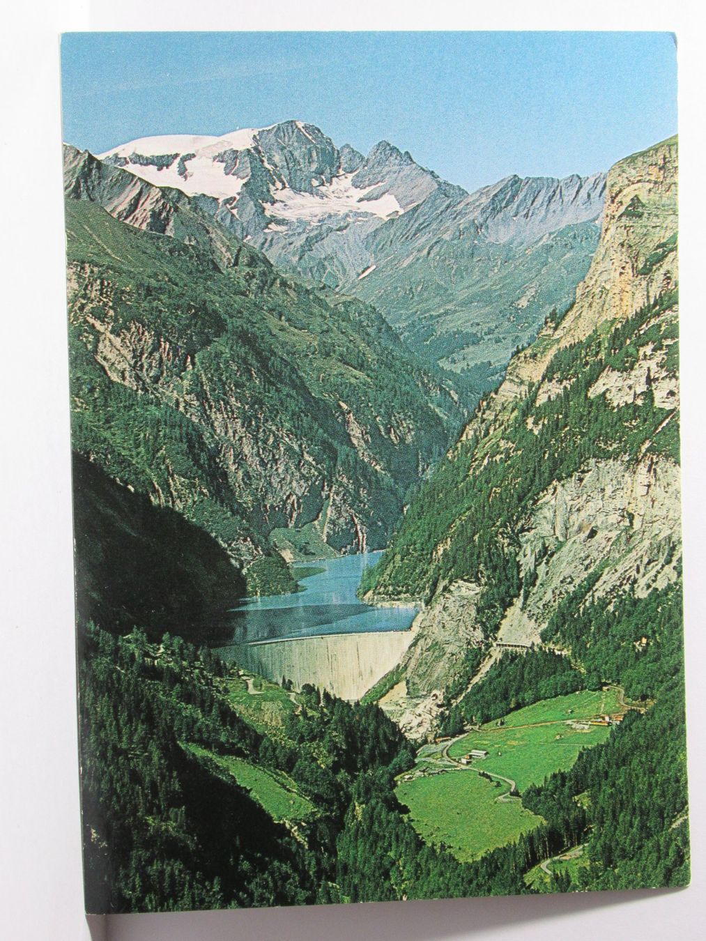 Ansichtskarten: Stausee Gigerwald 1985 – Gebraucht aus Grenchen von Bluemchen1900