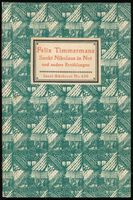 Insel Bücherei 420; Felix Timmermans; Sankt Niklaus in Not *