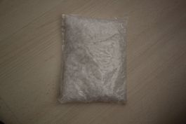0.5kg Perlen Glasstifte clear