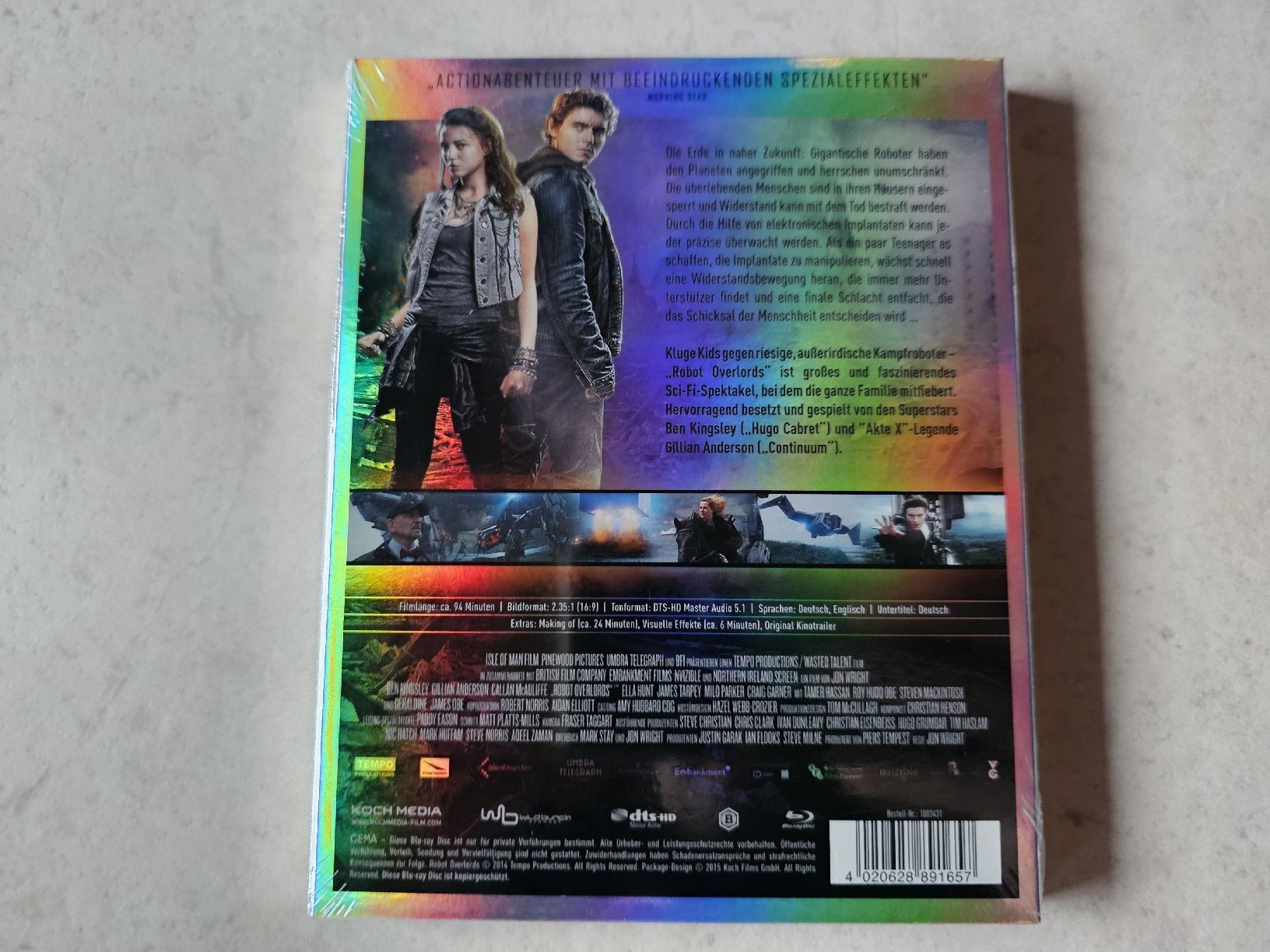 Tutti i DVDs: Robot Overlords  / Bluray Fabrikneu – Nuovo e nell'imballaggio originale da Schneisingen venduto da backstore24 1