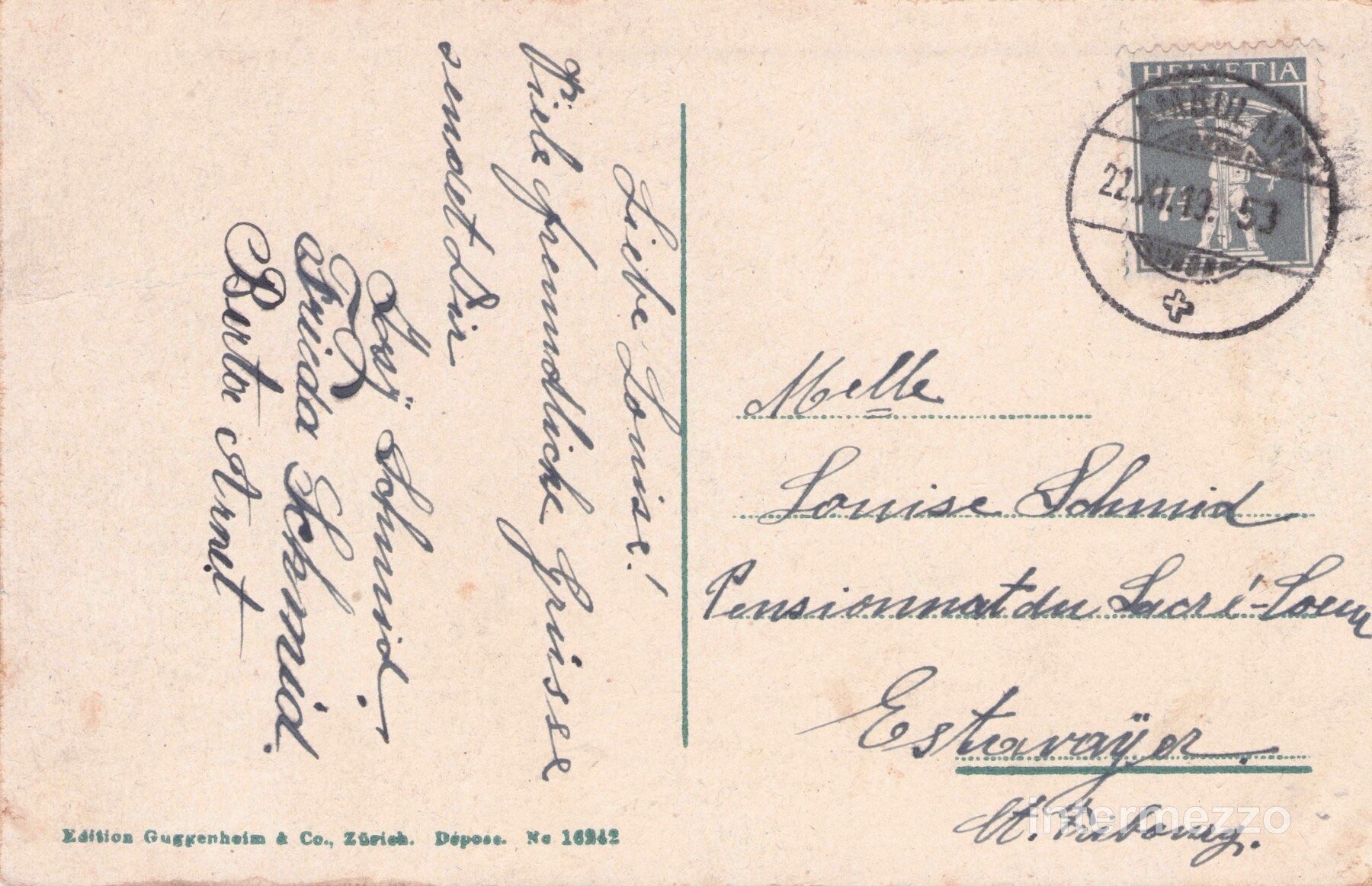 Cartoline postali: Willisau LU // 1919 Stadttor – Usato da Basel venduto da intermezzo12 1
