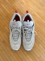 Nike Air Max 97 Sneaker in Weiss/Rot, Grösse 44