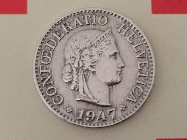 Tutti le monete: 10 Rappen 1947 ss-vz – Usato da Elsau venduto da herbybay