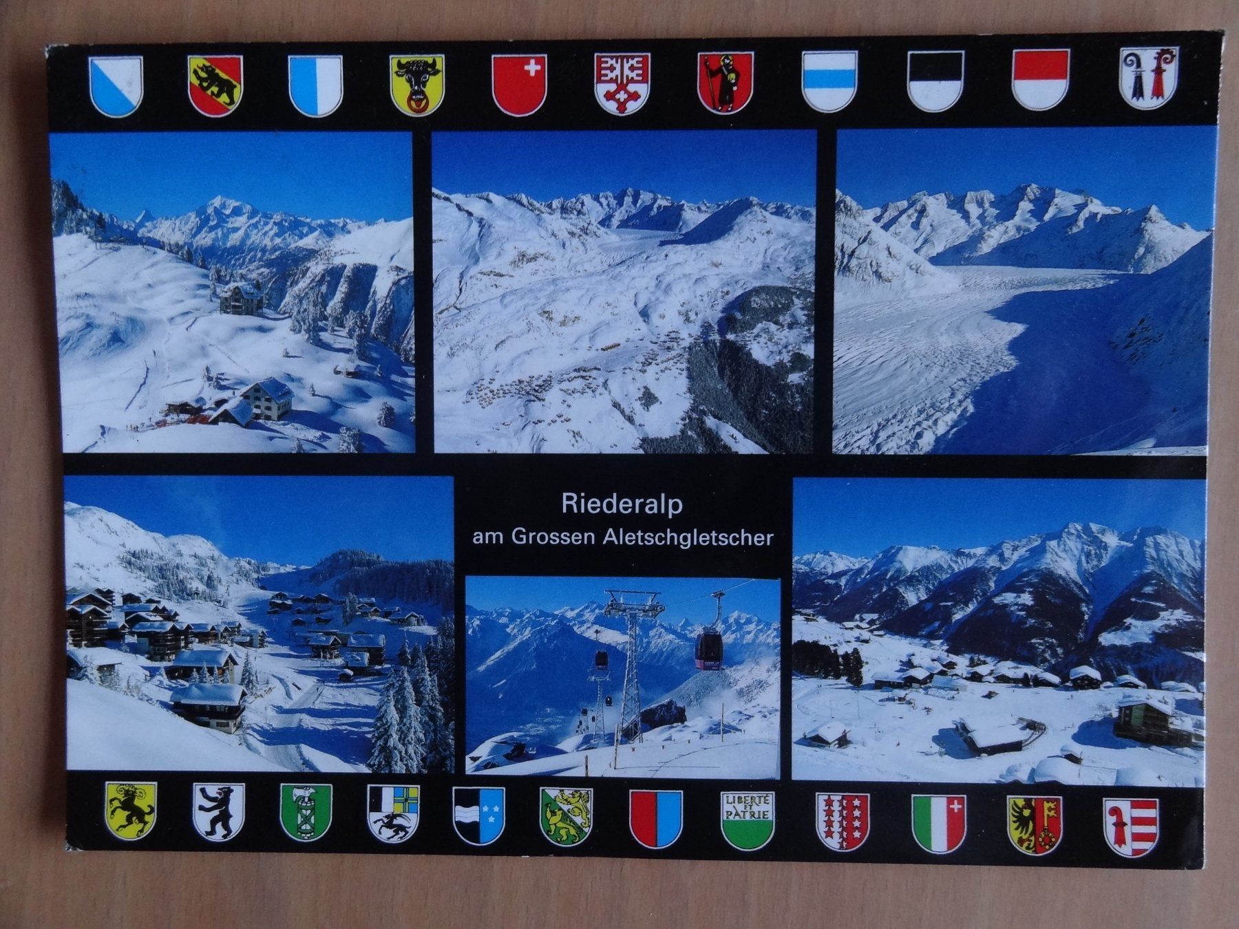 Cartoline postali: Riederalp - Wallis – Usato da St Léonard venduto da Riglin