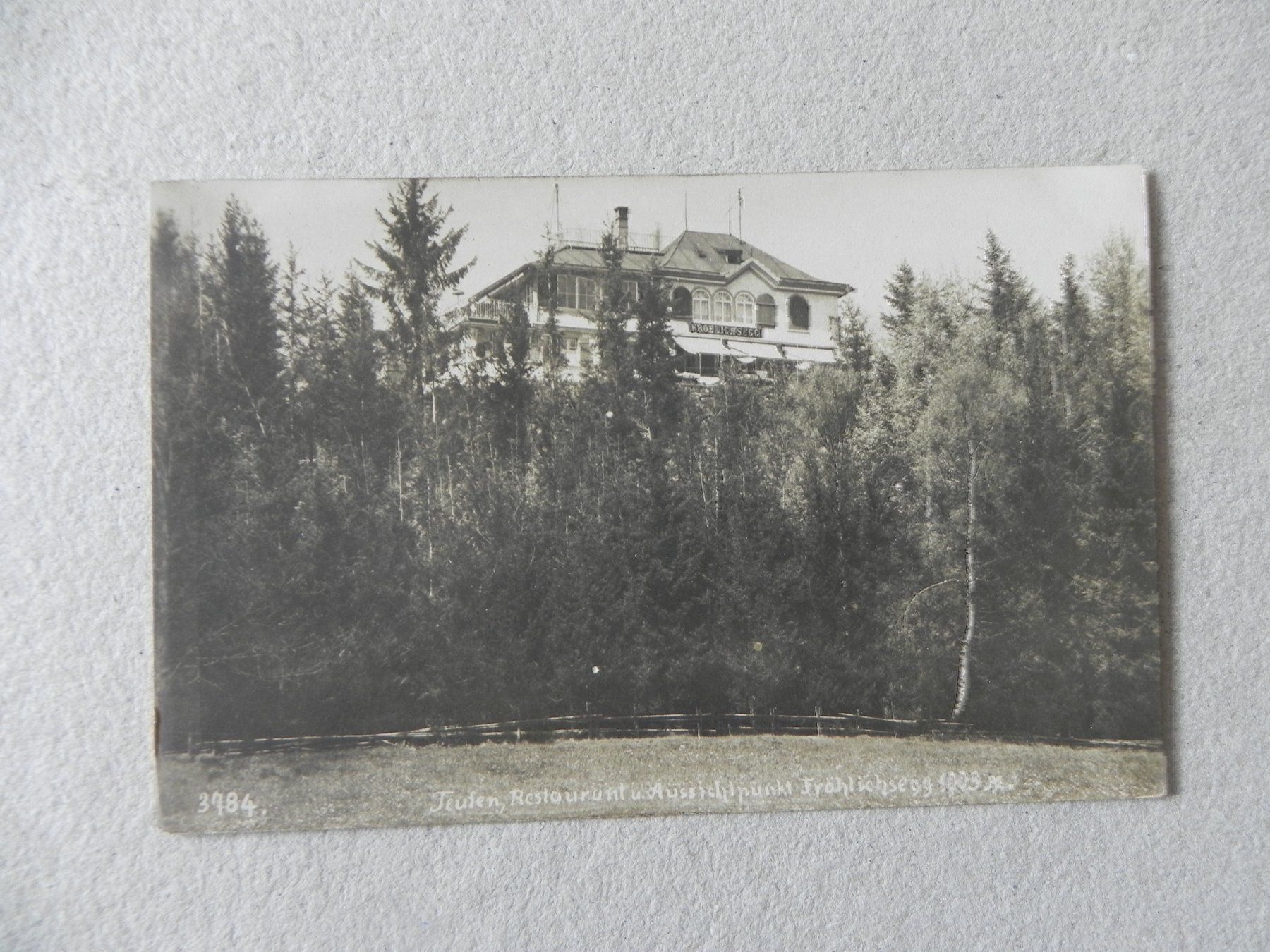 Cartoline postali: Karte Teufen App. A. Hane Rorschach 1920 – Usato da Siebnen venduto da krimsie