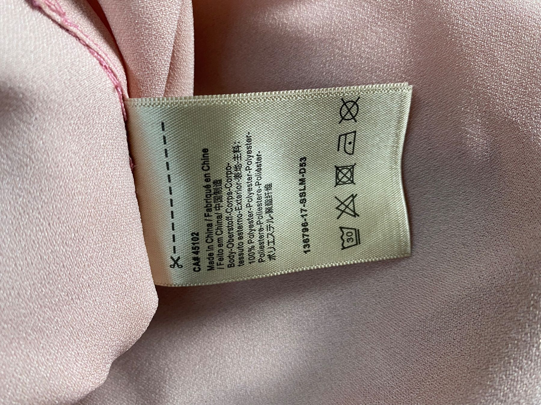 Maison Scotch Top: Top rosa Scotch and Soda M – Usato da Chur venduto da simhofstr 4