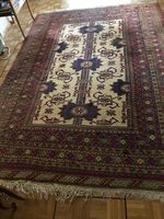 Tapis afghan Kasachstan Nord Afghanistan, env 210 x 300 cm.