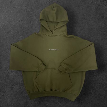 ROTHERZ Hoodie, Olivgrün, Grösse S – Neu