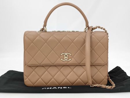 Chanel Trendy CC Medium Beige GHW