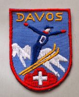 Stoff Wappen Davos Aufnäher Badge St. Gallen Stickerei Jakob