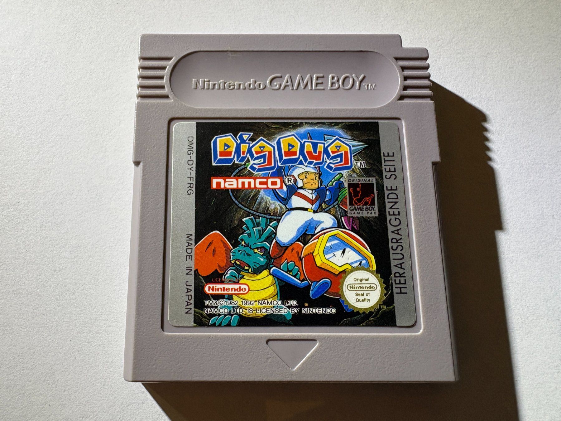 Nintendo Spiele: Dig Dug - Nintendo Game Boy - SELTEN – Gebraucht aus Zürich von VintagePalace