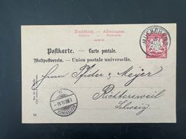 AK 1894  Postkarte München  (G456)