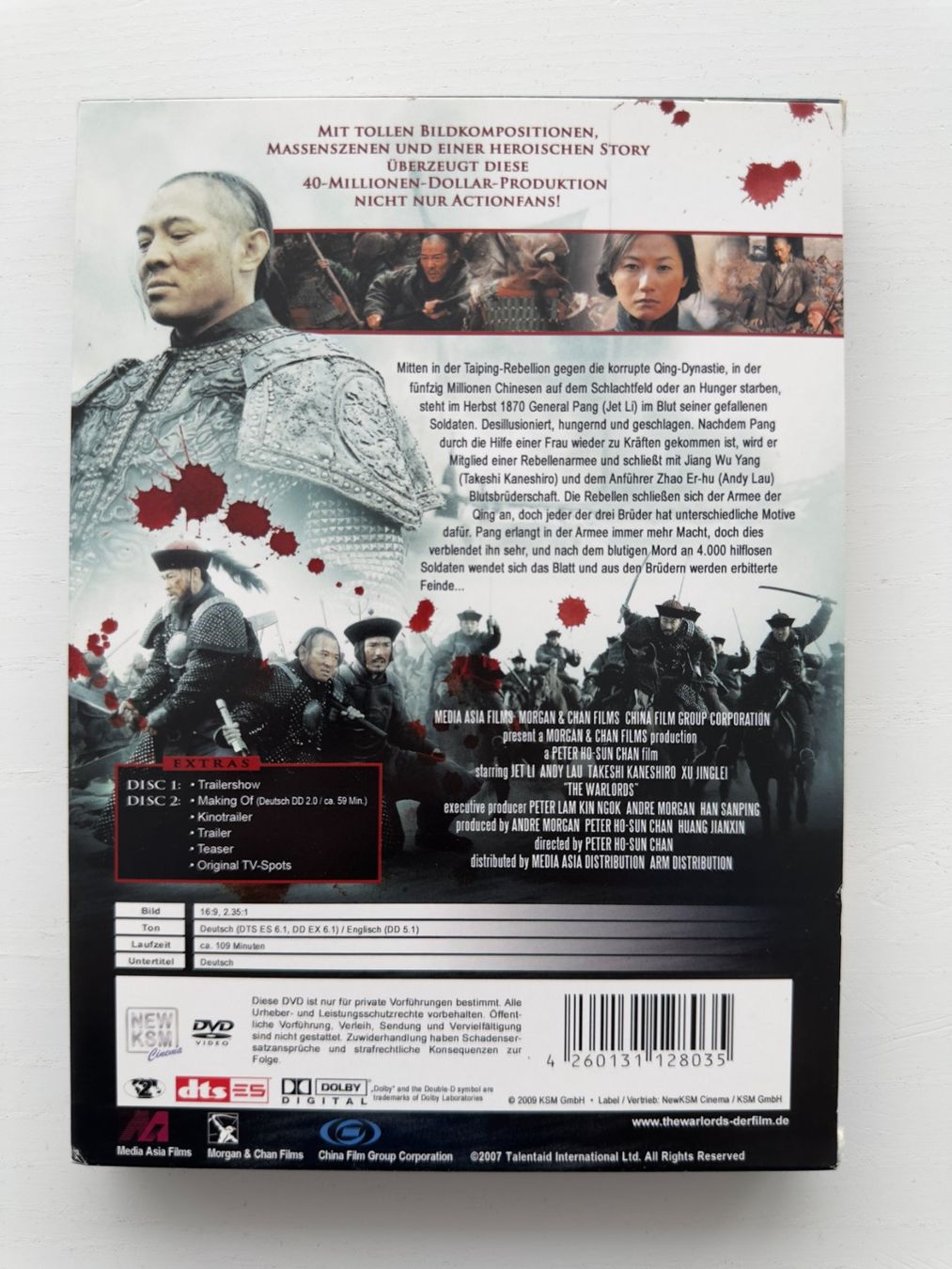 Tous les DVDs: Warlords (Doppel DVD Edition) – Neuf (Voir description) à Nottwil par grabi77 1