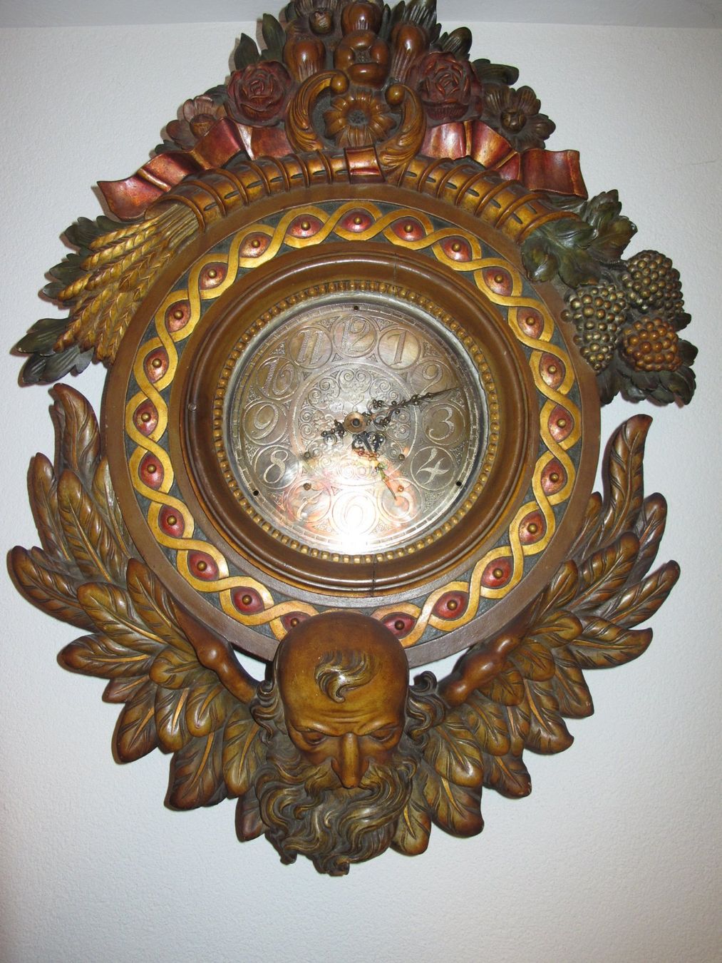 Orologi da terra & Orologi da parete: antike Wanduhr um ca. 1870 – Usato da Löhningen venduto da Chimae67 2