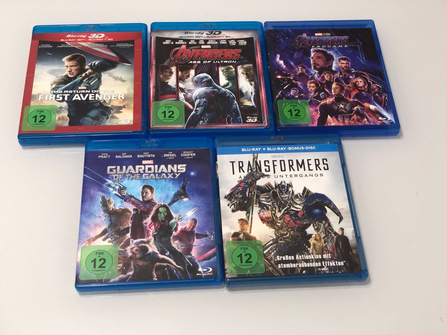 Tutti i DVDs: 5 coole Blu-Ray Actionfilme – Usato da Röschenz venduto da Tashroal
