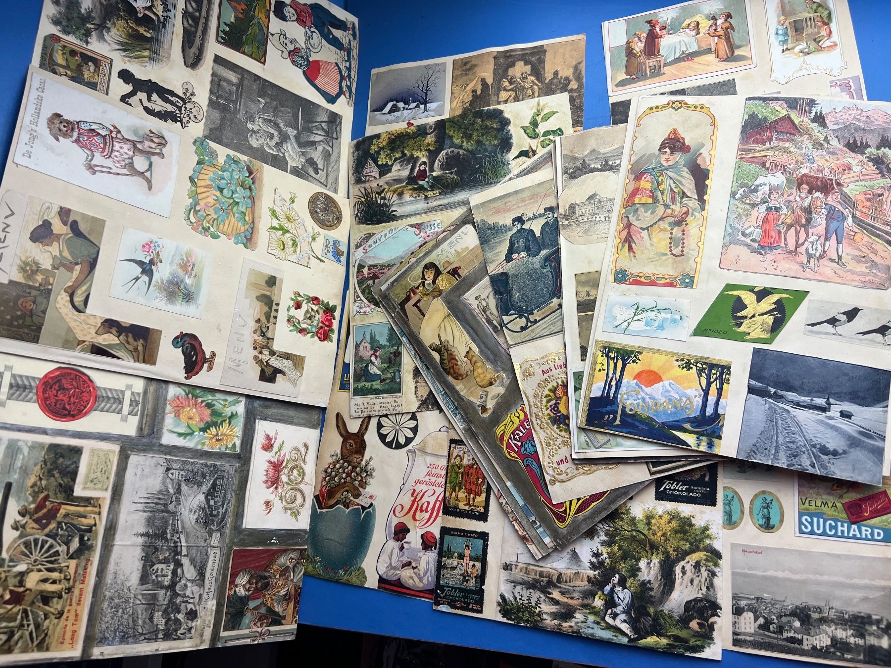 Foto & Immagini: Antike Bildli Sammlung 24 Seiten Ca. 26 x 20 cm – Usato da Unterengstringen venduto da Gustav03 2