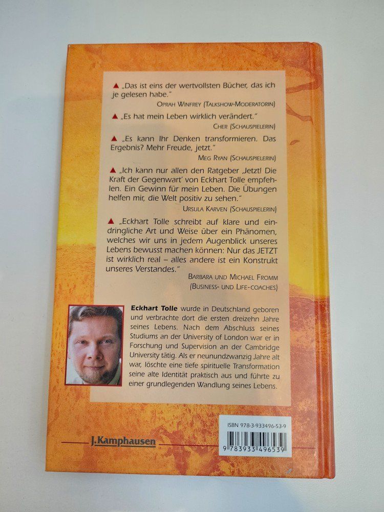 Libri: Jetzt von Eckhart Tolle – Usato da Volketswil venduto da Walest 1