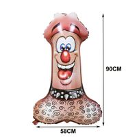 Junggesellinnenparty HenStag 90 cm Dekor Balloon Penis