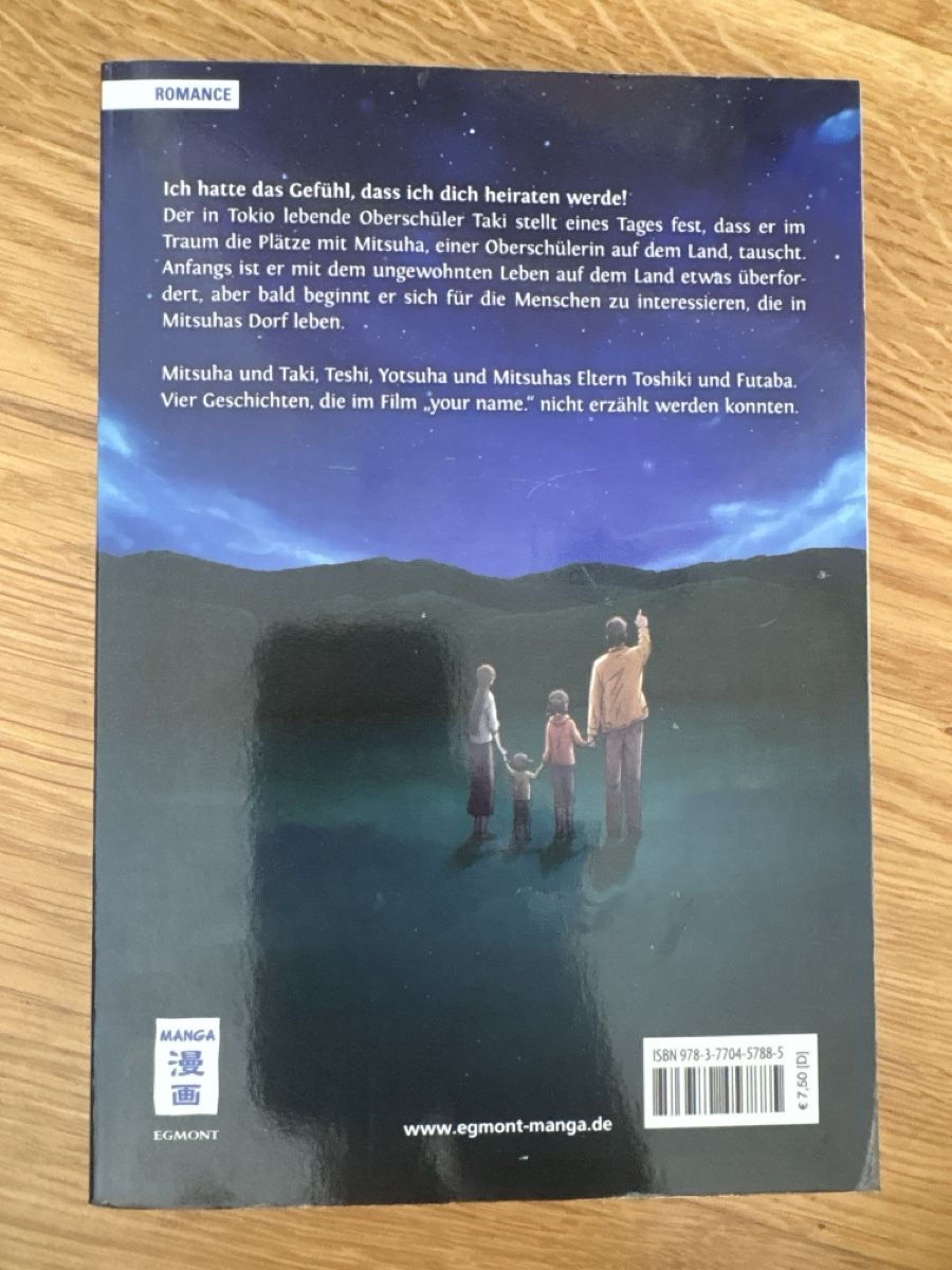 BD: Your name Manga 2 – Neuf (Voir description) à Zürich par Sma_v88p 1