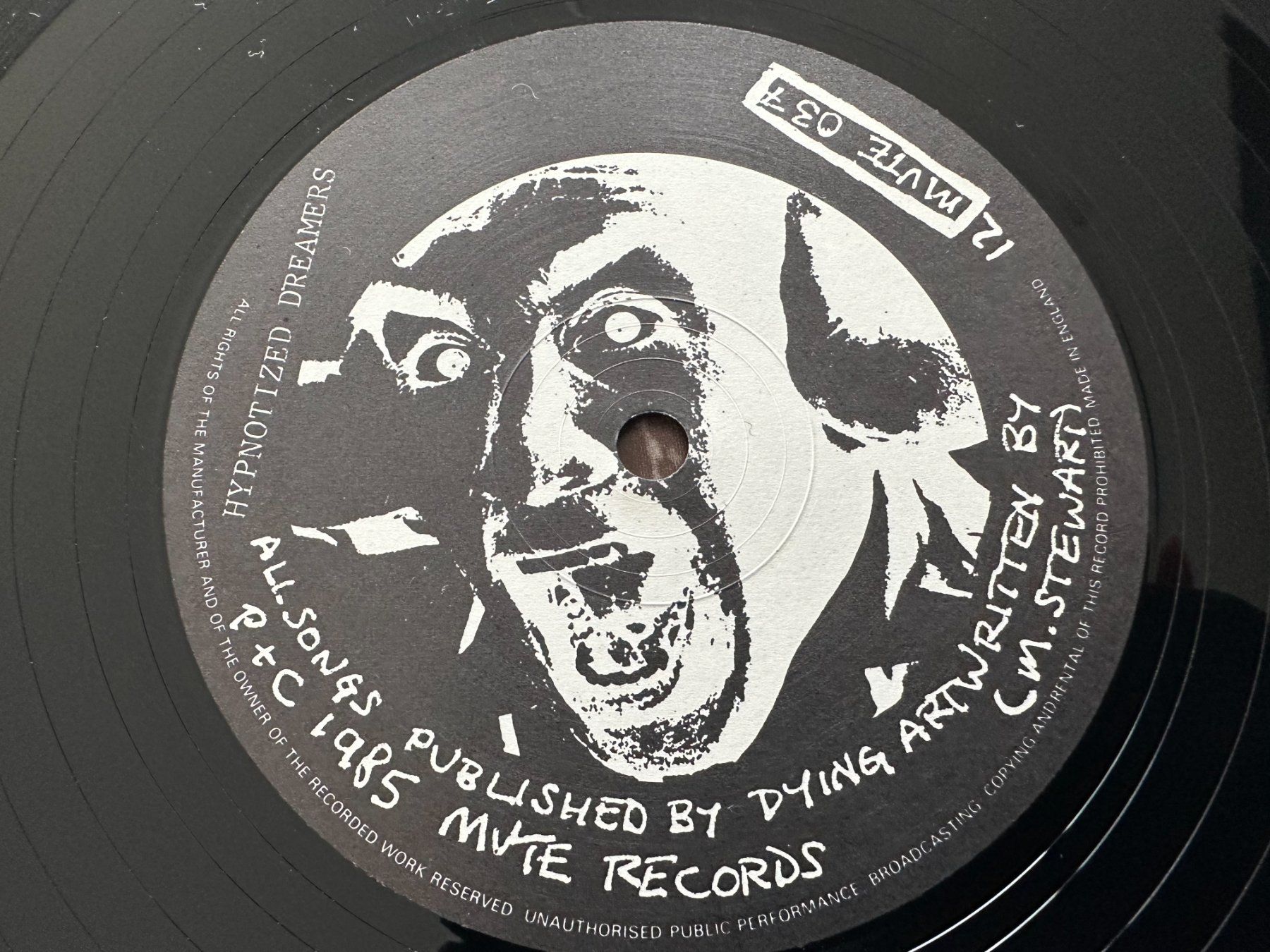Dischi in vinile: MARK STEWART 12 HYPNOTISED - THE POP GROUP - THE MAFIA – Usato da Sion venduto da jaipur1401 4