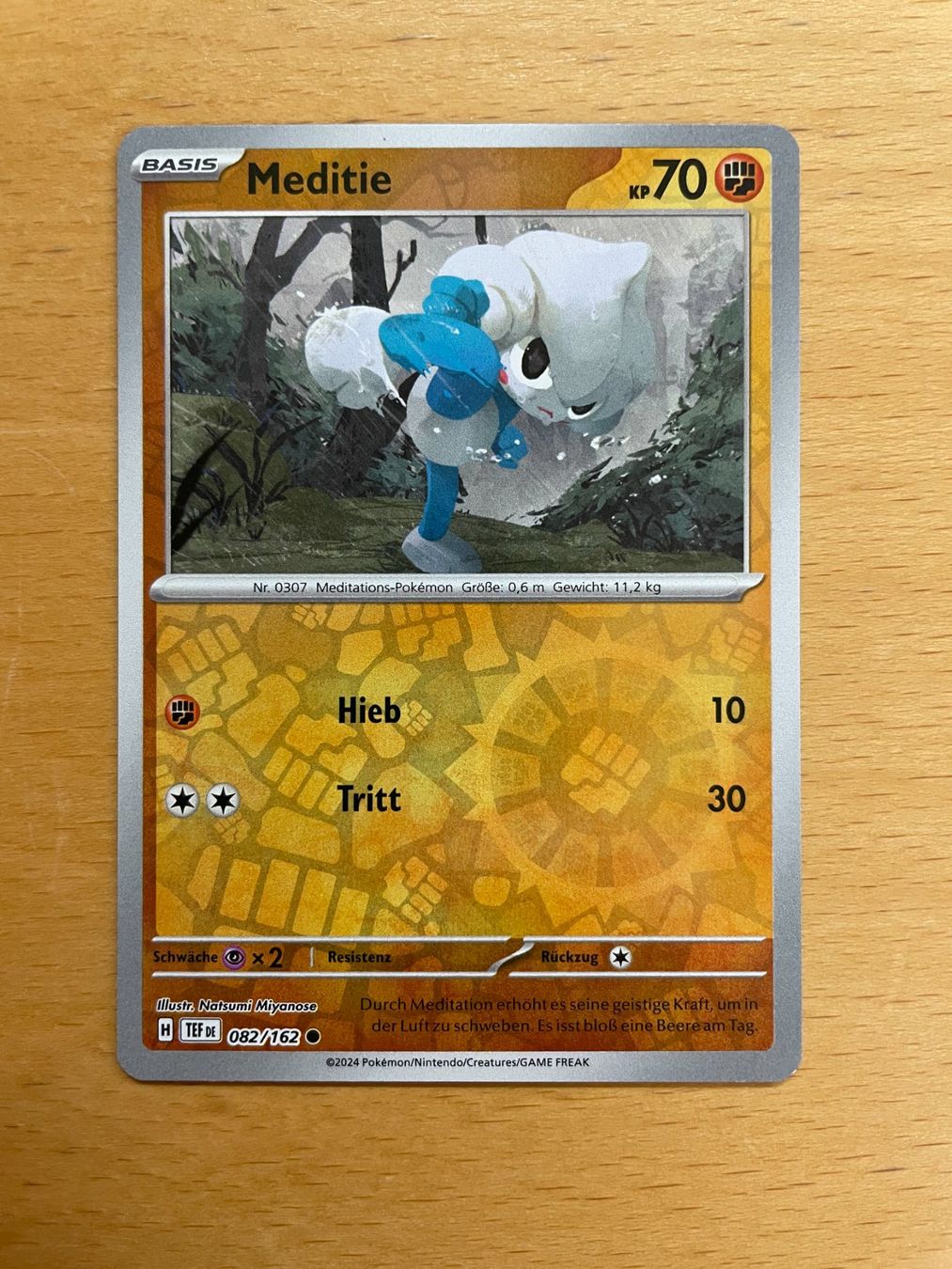 Pokémon Carte collezionabili: Pokemon Meditie Reverse (Versand gratis) – Nuovo (secondo la descrizione) da Chur venduto da Angerson