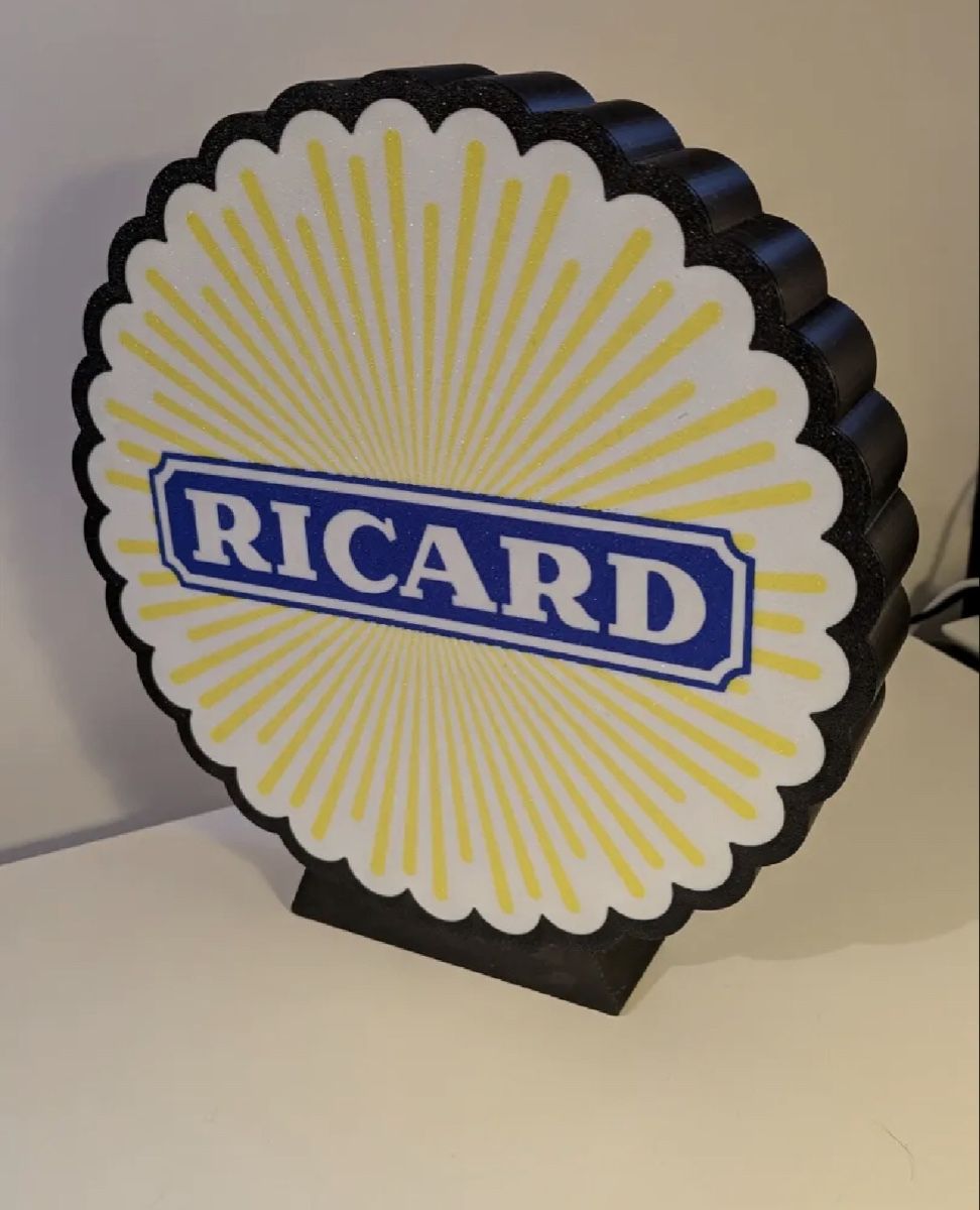 Lampade: Enseigne lumineuse Ricard – Nuovo (secondo la descrizione) da Noville venduto da Berlusconi55 2