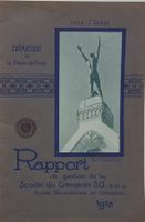 Crématoire de La Chaux-de-Fonds 1913: rapport illustré(28 p)