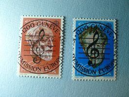 1985 Europa 715 - 716 Ersttag Vollstempel
