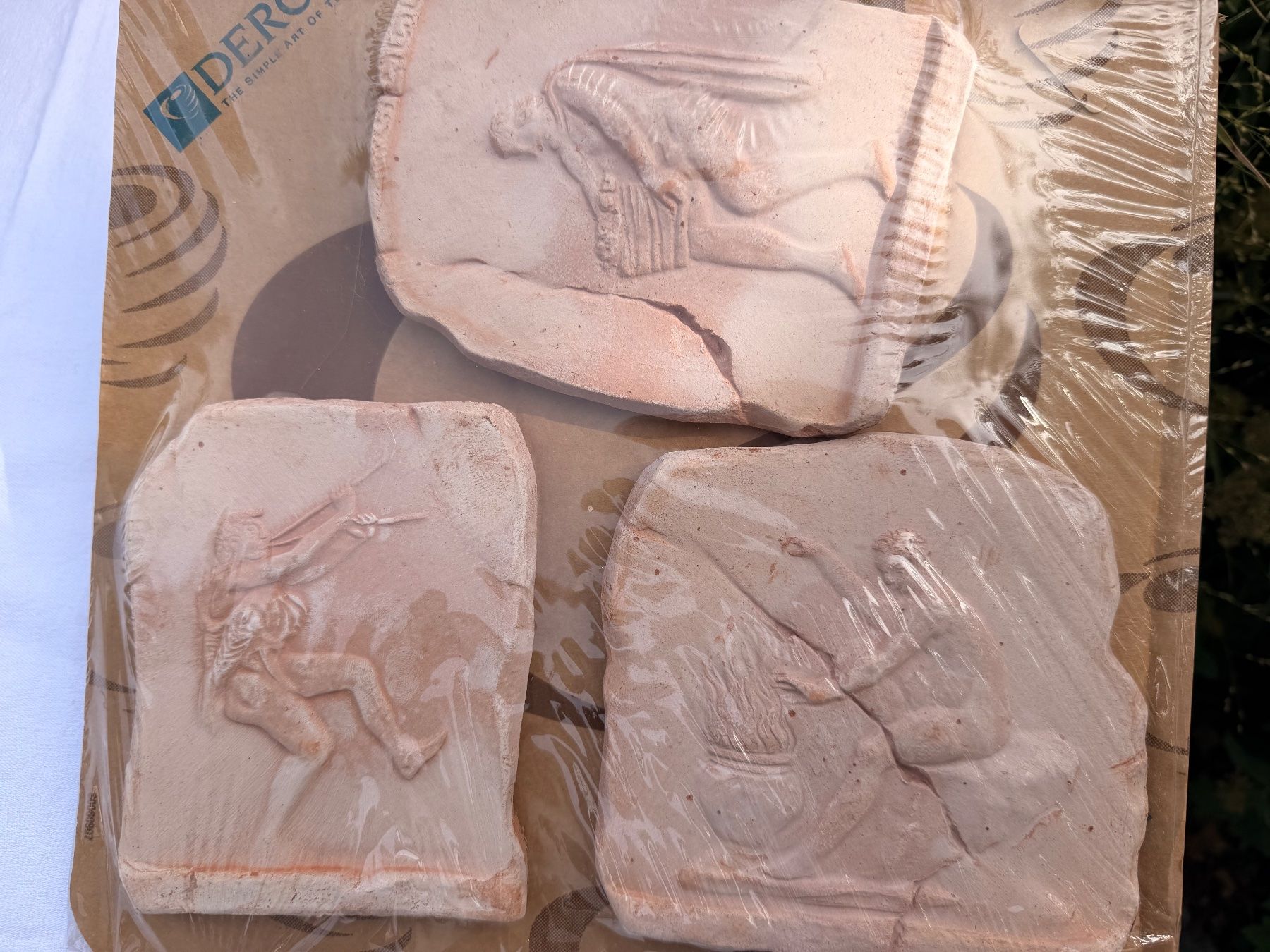 Tutte le decorazioni: Terra Cotta Wandbilder – Nuovo e nell'imballaggio originale da Wallbach venduto da storm64 1