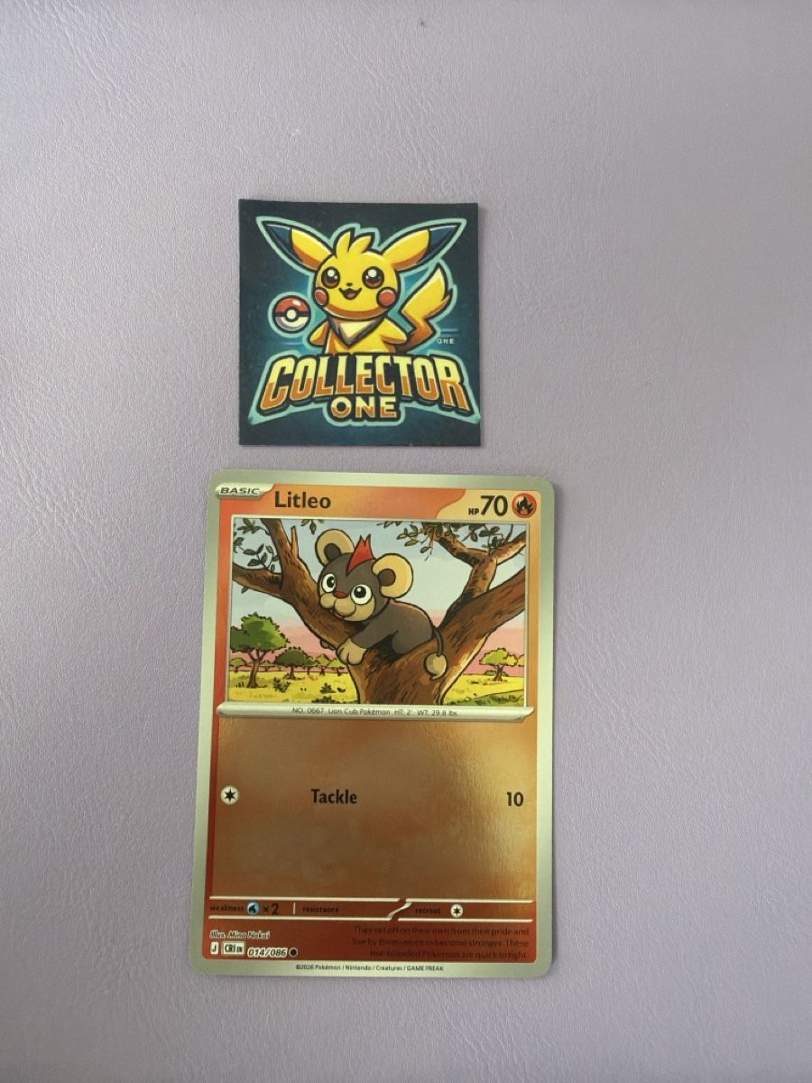 Pokémon Sammelbilder & Trading cards: Pokemon Litleo Reverse Holo 014/086  – Neu (gemäss Beschreibung) aus Lommiswil von CollectorOne