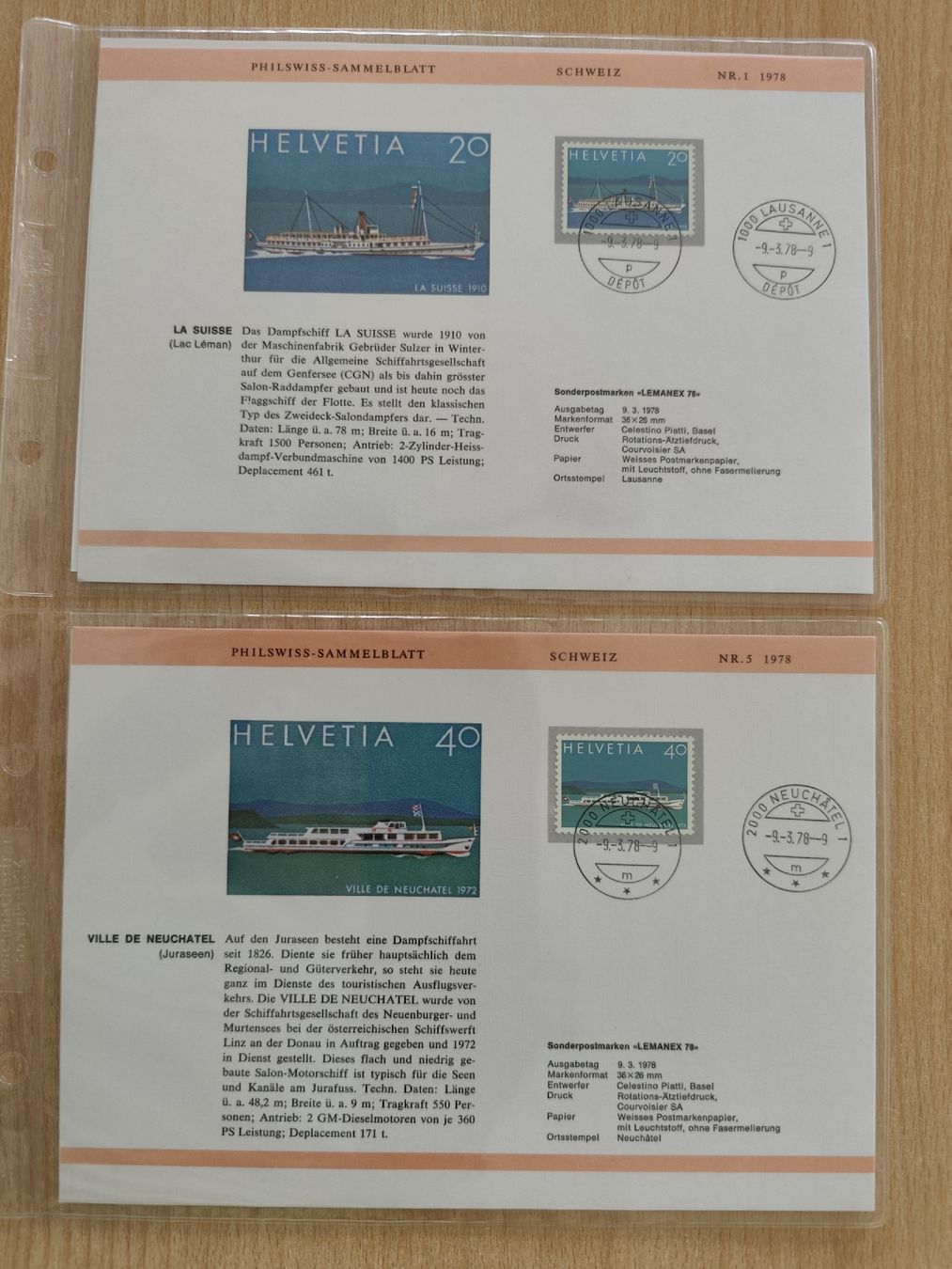 Tiro con l'arco: 8  Sonderpostmarken – Usato da Wallisellen venduto da Maestro01 3