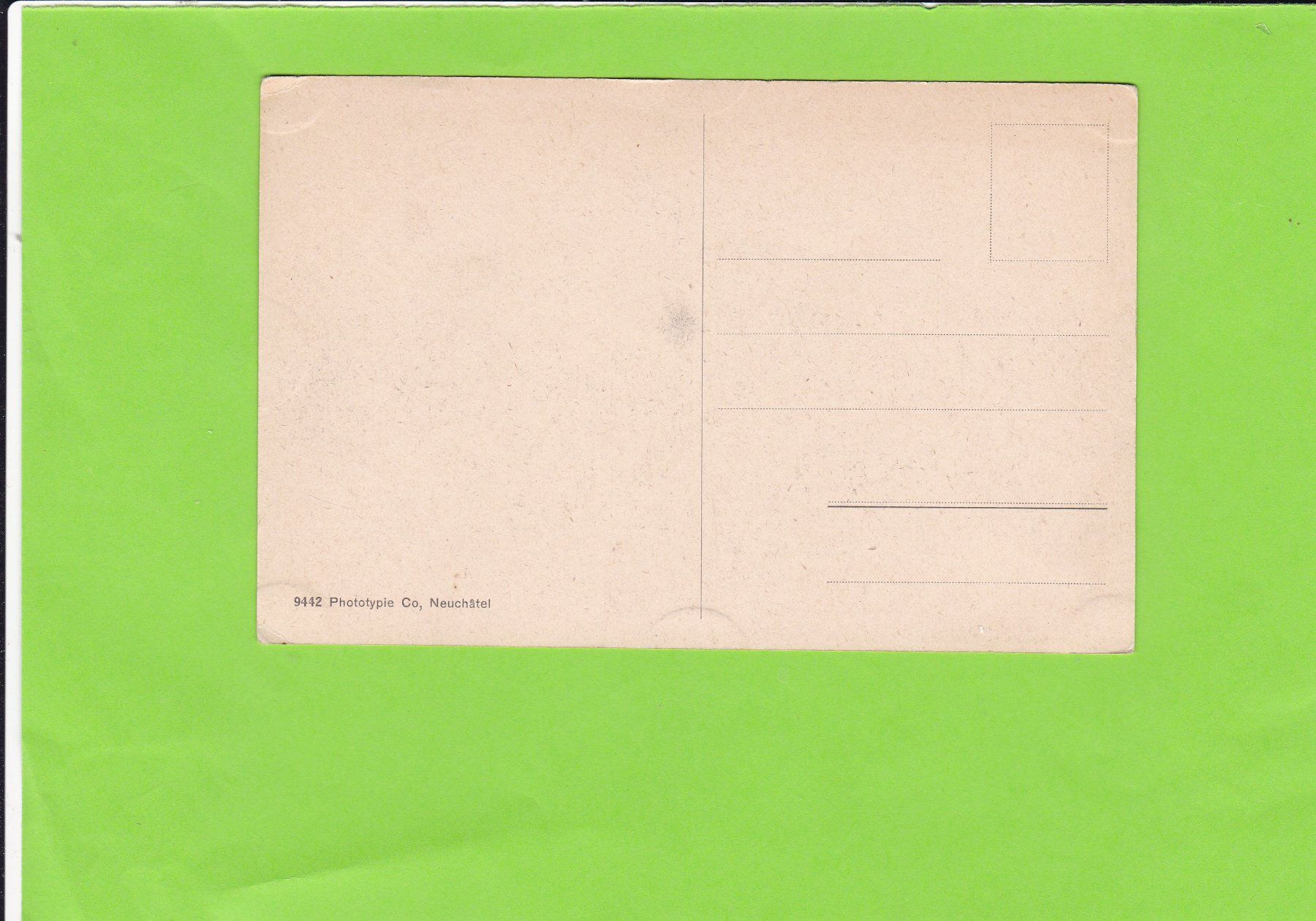 Cartoline postali: Col de la Gueulaz et le Perron-belebt – Usato da St. Peterzell venduto da neckertal 1
