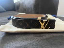 Louis Vuitton Monogram Gürtel – Grösse 75 – LV Schnalle