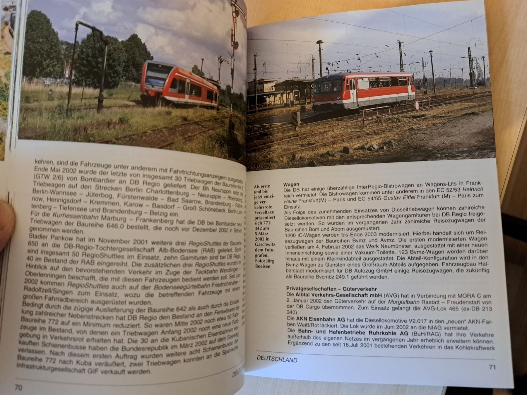 Libri: Jahrbuch Europäische Eisenbahnen 2003 – Usato da Glashütten venduto da Christheswiss 2