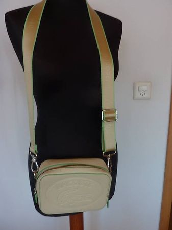 Lacoste Umhängetasche leder
