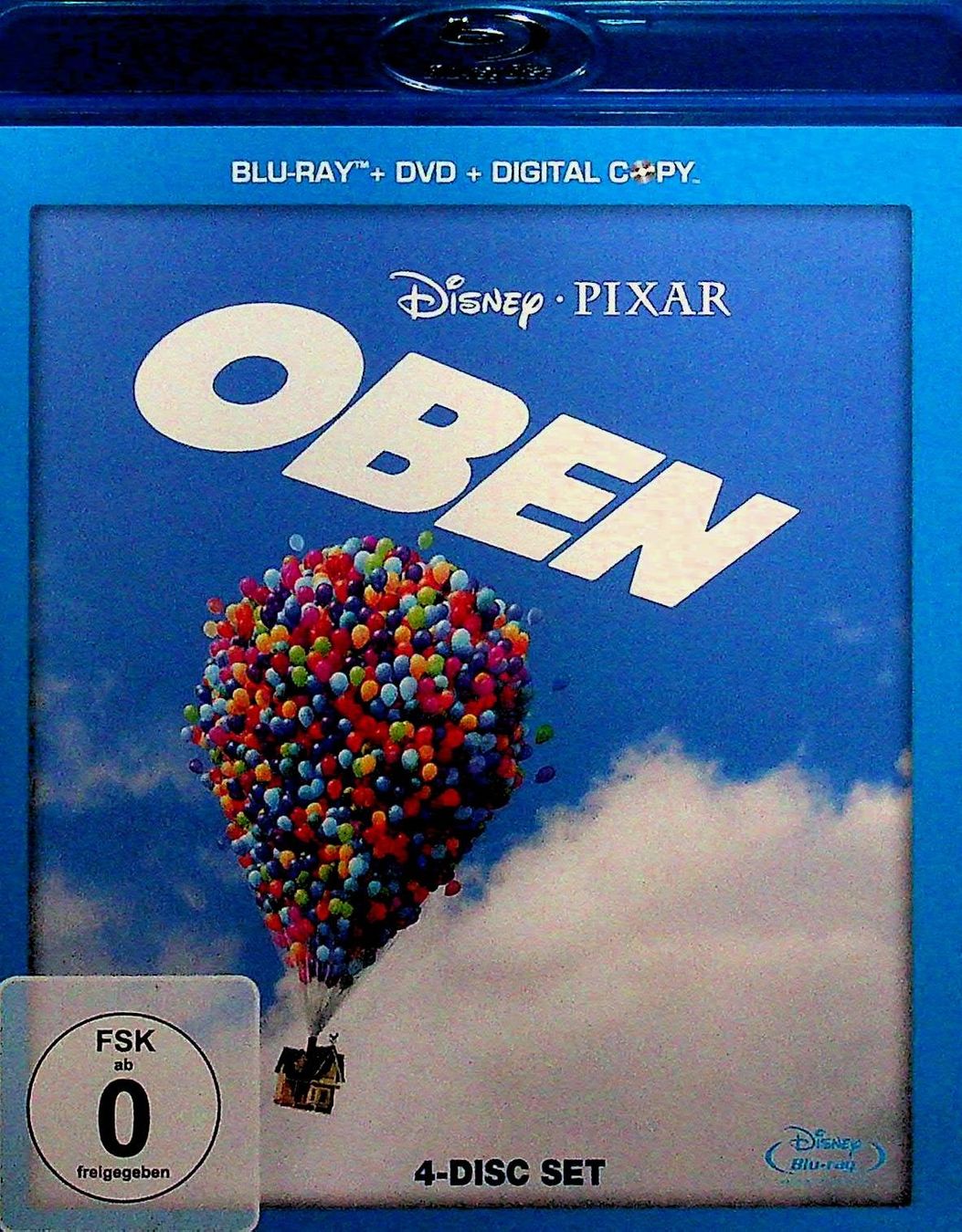 Alle DVDs: 4- Disc Set DVD BLU-Ray Disney / Pixar  Oben – Gebraucht aus Reitnau von Zaomir