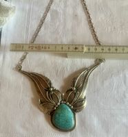 Kette mit Türkis und Sterling Silber 