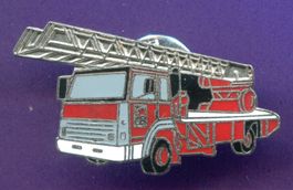 Feuerwehrauto  mit Drehleiter