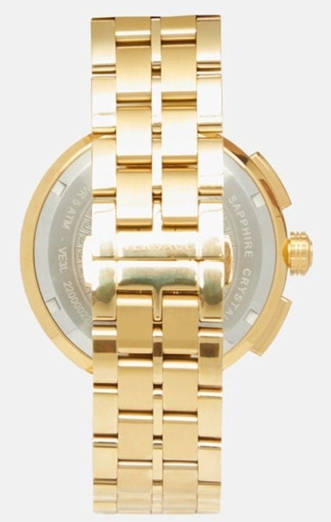 Versace Orologi: Goldene Versace Uhr Chronograph – Nuovo e nell'imballaggio originale da Scherz venduto da lacoste30 2