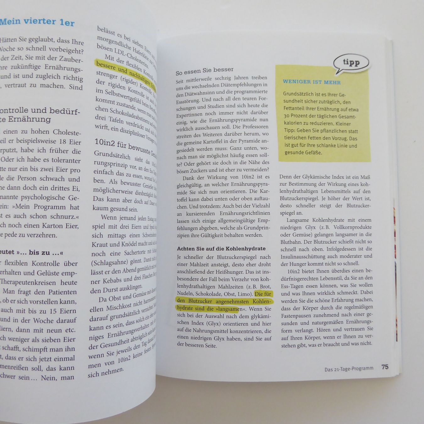 Libri: Die Morgen darf ich essen was ich will Diät – Usato da Basel venduto da Kunterbunt12 5
