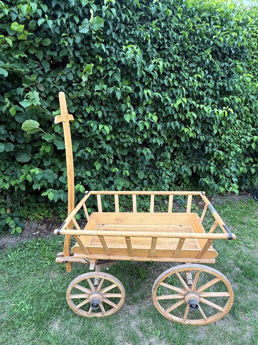 Carriole: Leiterwagen aus Holz – Usato da Obergerlafingen venduto da Hallo310