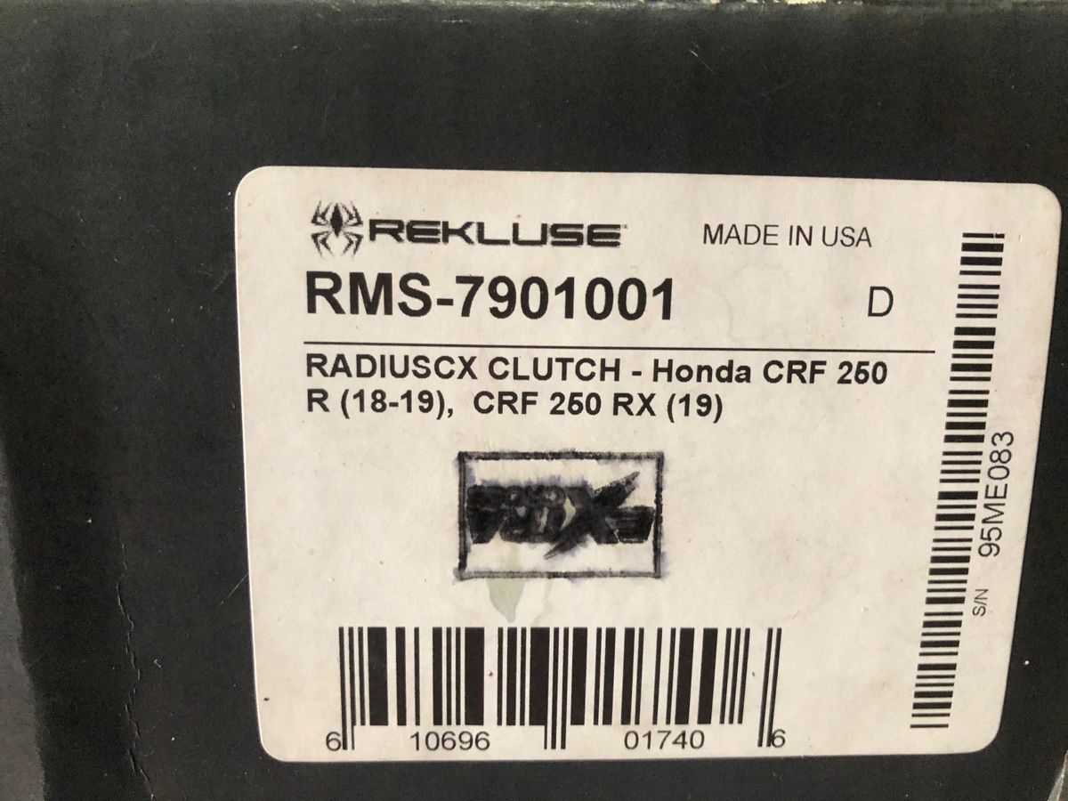 Honda Tutti i ricambio per moto: Rekluse  Radius CX Kupplung Honda CRF – Usato da Hombrechtikon venduto da FL23 7