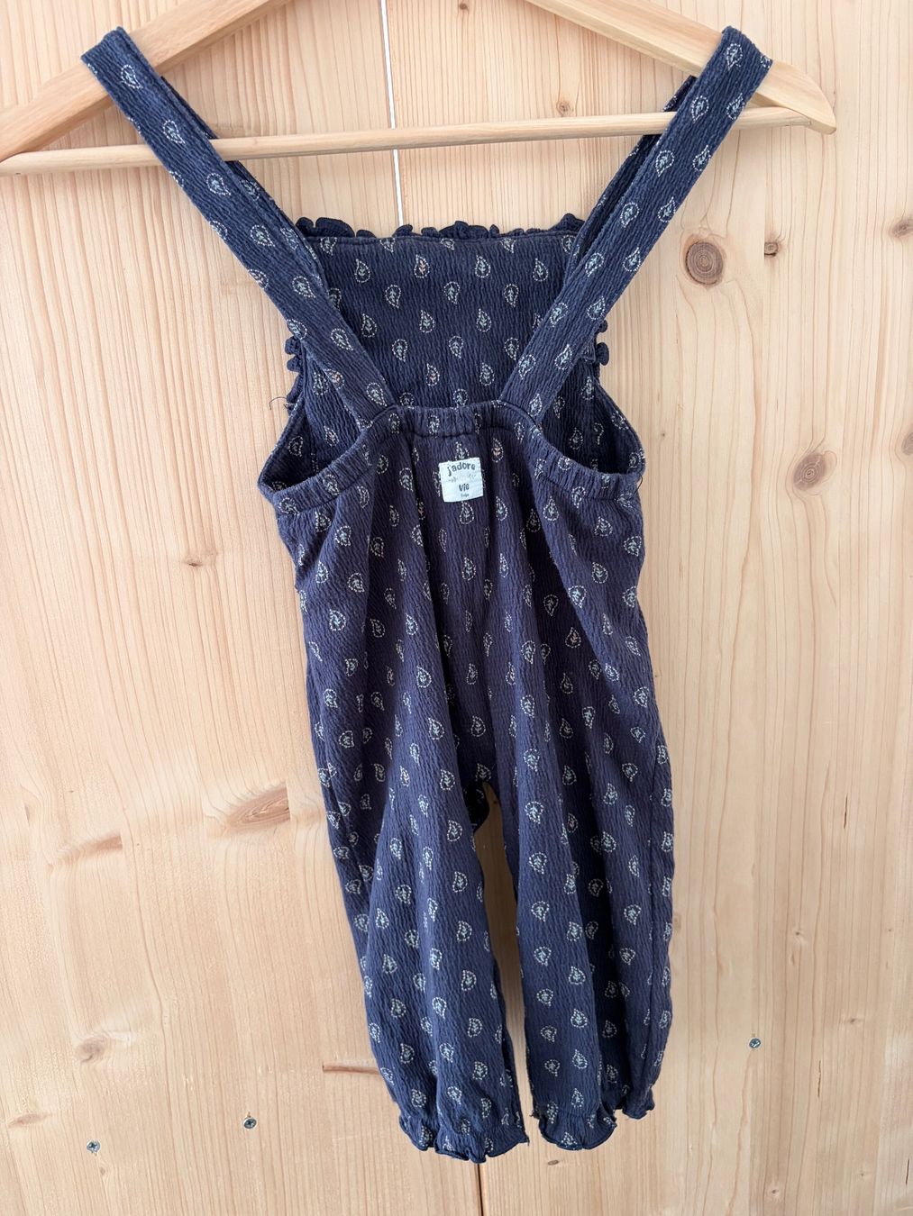 Feetje Pantaloni: Latzhose Feetje,  Gr. 80 / 86 – Usato da Lohn-Ammannsegg venduto da LaCoLiNe 1